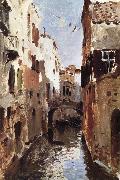 Levitan, Isaak Canal in Venice oil painting reproduction